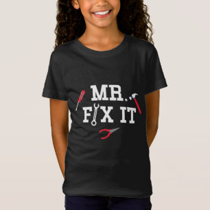 Camiseta Mr. Fix It Father's Day Hand Tools Papa Daddy