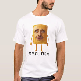 Camiseta Mr Gluten Bread Joke t shirt
