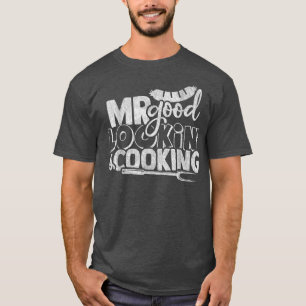 Camiseta Mr Good Lookin Cocinar BBQ Grill Master Barbacoa G