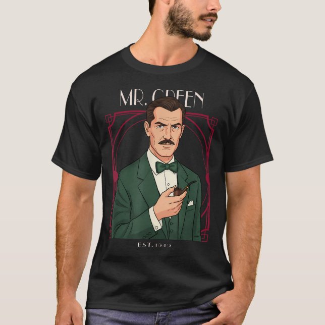 Camiseta Mr Green - Pista (Anverso)