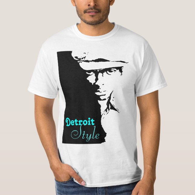 Camiseta Mr.Smooth33, Detroit, estilo (Anverso)
