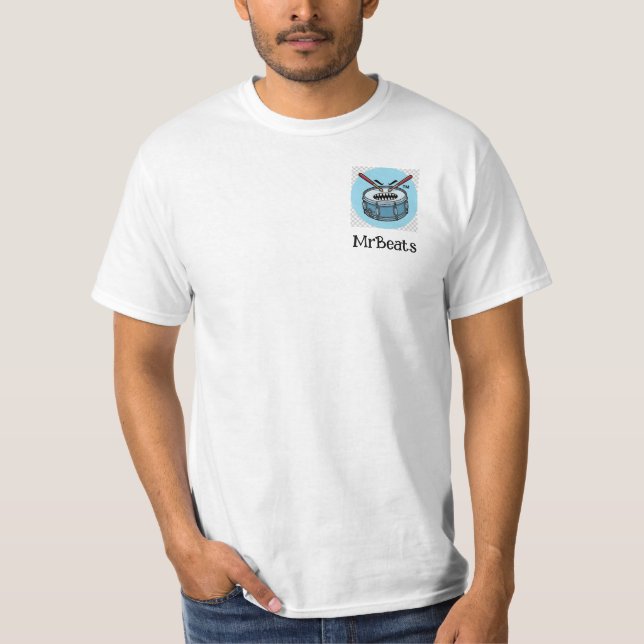 Camiseta MrBeats Amedeus como Tío Sam (Anverso)