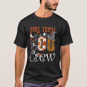 Camiseta MRI Tech Boo Crew Halloween Party Costume Spooky M