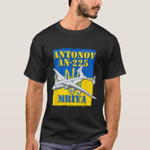 Camiseta Mriya Antonov An-225 Ucrania Aeronave Ucraniana Ai