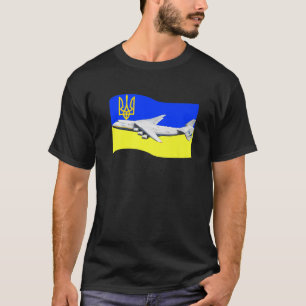 Camiseta Mriya Ucraniana An-225 Y Ukra Patriótica Vintage
