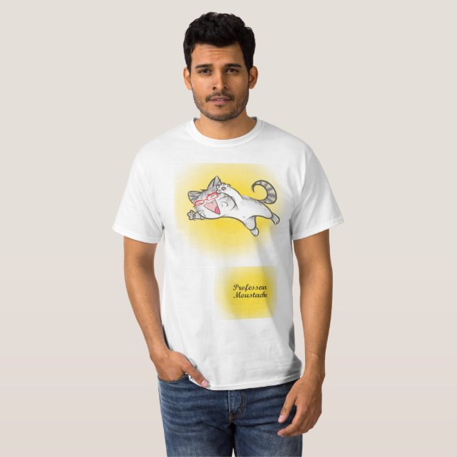 Camiseta MrMoustache (Anverso completo)