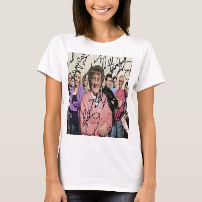 Camiseta mrs browns boys (chicos de mrs) firmaron (Anverso)