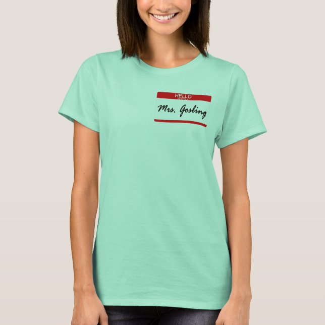 Camiseta Mrs. Gosling (Anverso)