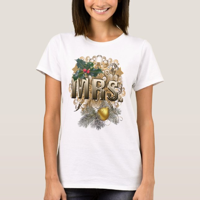 Camiseta MRS. Primera Navidad (Anverso)