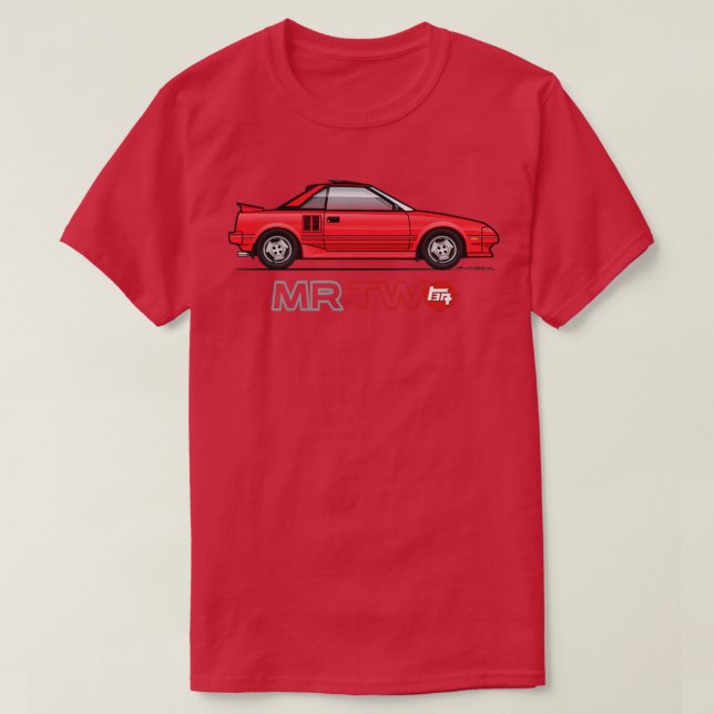 Camiseta MRTwoRed (Diseño del anverso)