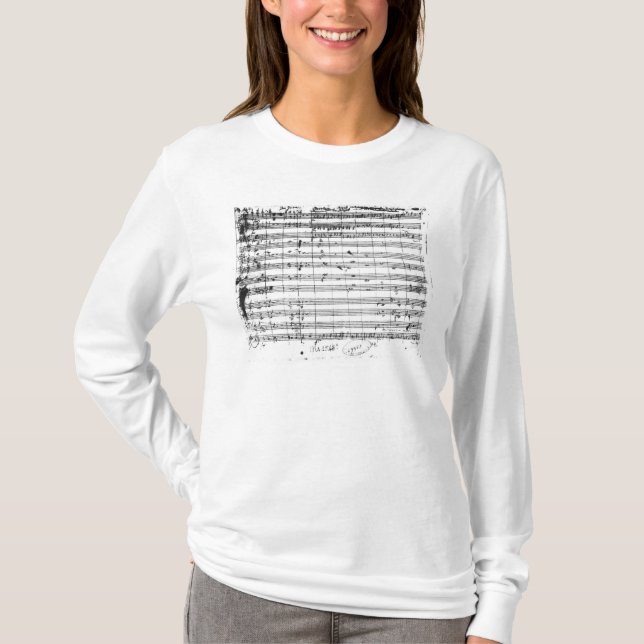 Camiseta Ms.1548 Ouverture de la ópera 'Don Giovanni (Anverso)