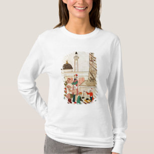 Camiseta Ms 1671 un bazar en Estambul, c.1580