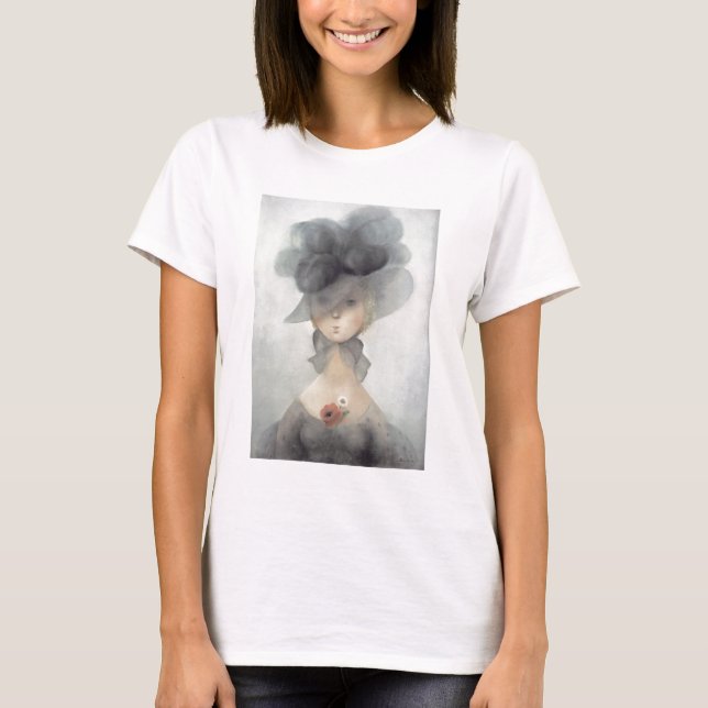 Camiseta Ms. 2597 Desire kneels in front of Honour implorin (Anverso)