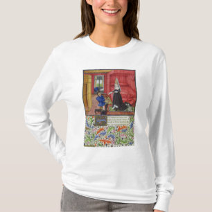 Camiseta Ms 2617 el escribano que dedica el La Teseida a un