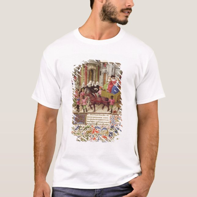 Camiseta Ms 2617 Theseus hace una entrada triunfal en Athen (Anverso)