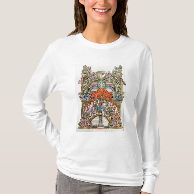 Camiseta Ms 369 f.29v Pentecost (Anverso)