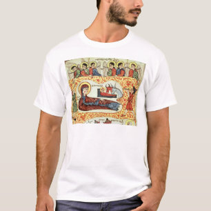 Camiseta Ms 404 fol.1v la natividad, de un evangelio