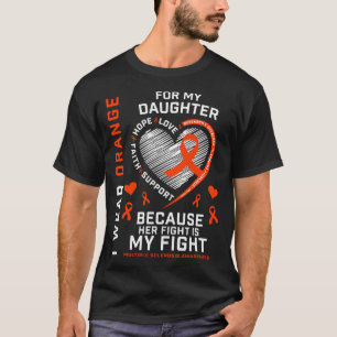 Camiseta MS Apparh Fight Daughter Múltiple Esclerosis Consc