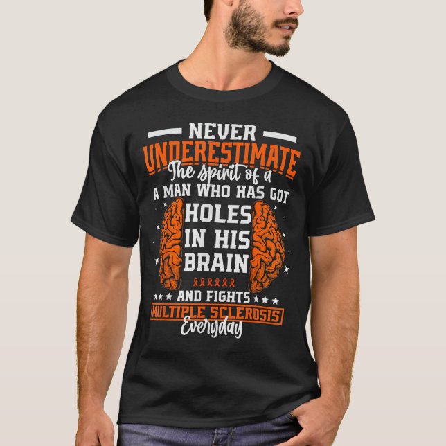 Camiseta Ms Awareness Funny Multiple Sclerosis Awareness Fu (Anverso)