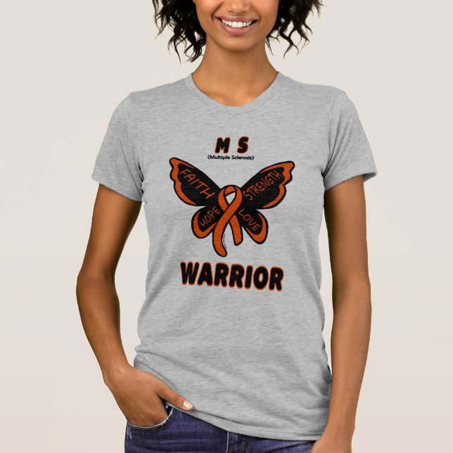 Camiseta Ms de la mariposa/del guerrero… (Anverso)