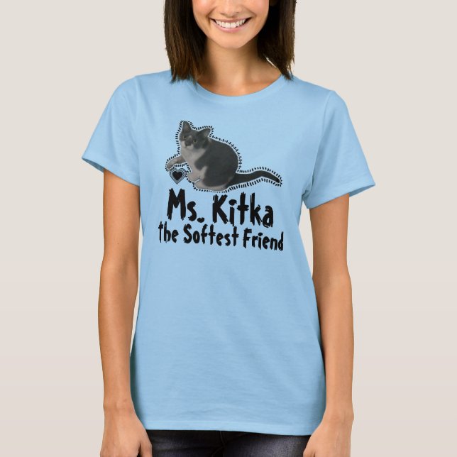 Camiseta Ms. Kitka Softest Friend & Heart Frame (Anverso)