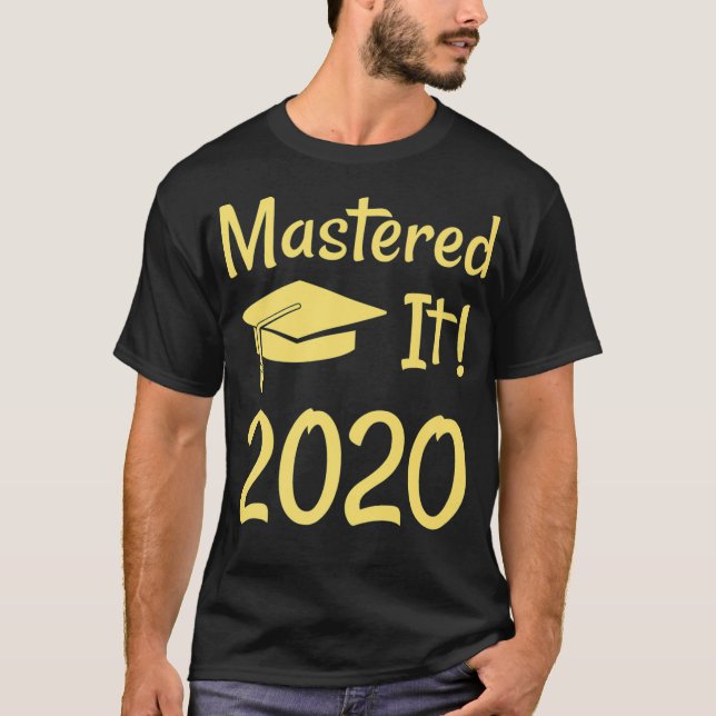Camiseta MS Masters Degree Funny Gift Premium (Anverso)