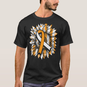 Camiseta Ms Naranja Ribbon Multiesclerosis Awareness Sunf