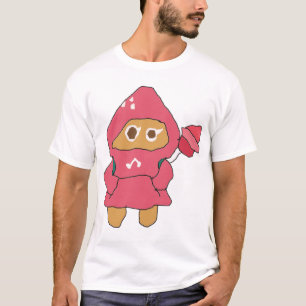 Camiseta Ms Paint galleta correr galleta de fresa