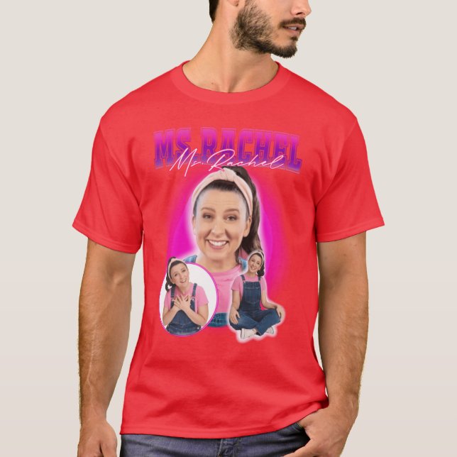 Camiseta Ms Rachel Pretty in Pink girl (Anverso)