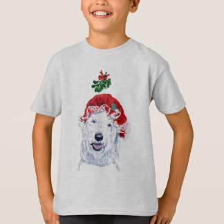 Camiseta Ms Santa Labradoodle Kids T-shirt
