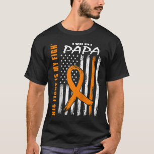 Camiseta MS Su Lucha Es Mi Lucha Papá Múltiple Esclerosis F