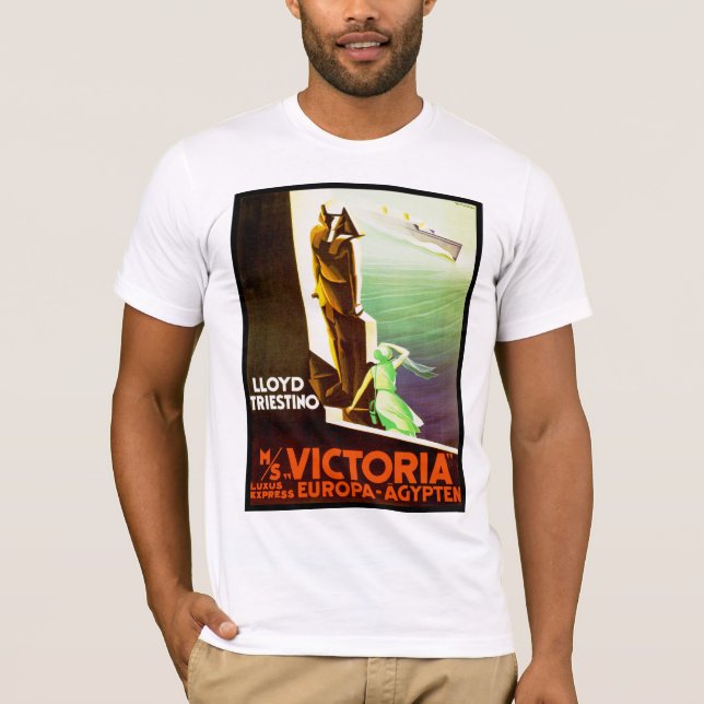 Camiseta Ms Victoria de Lloyd Triestino (Anverso)