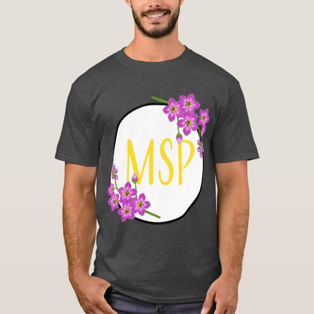 Camiseta msp morado (Anverso)