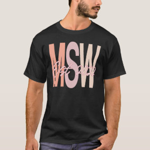 Camiseta Msw 2022 Graduación de Maestría en Trabajo Social