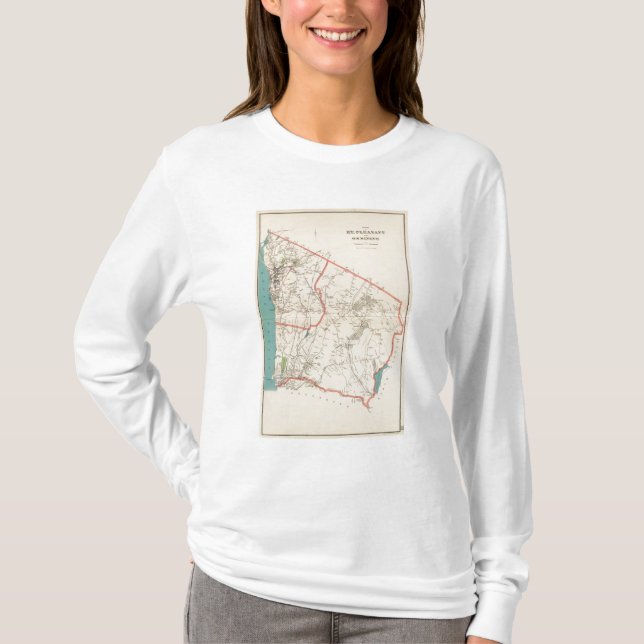 Camiseta Mt agradable, ciudades de Ossining (Anverso)