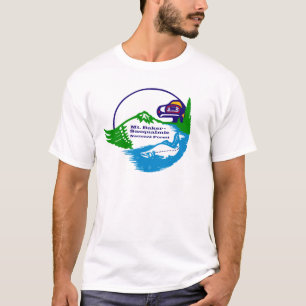 Camiseta Mt Baker - Logo del Bosque Nacional Snoqualmie