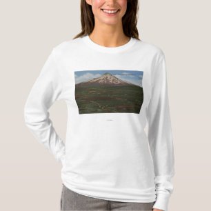 Camiseta Mt. Capilla, Oregon - vista de la montaña de la