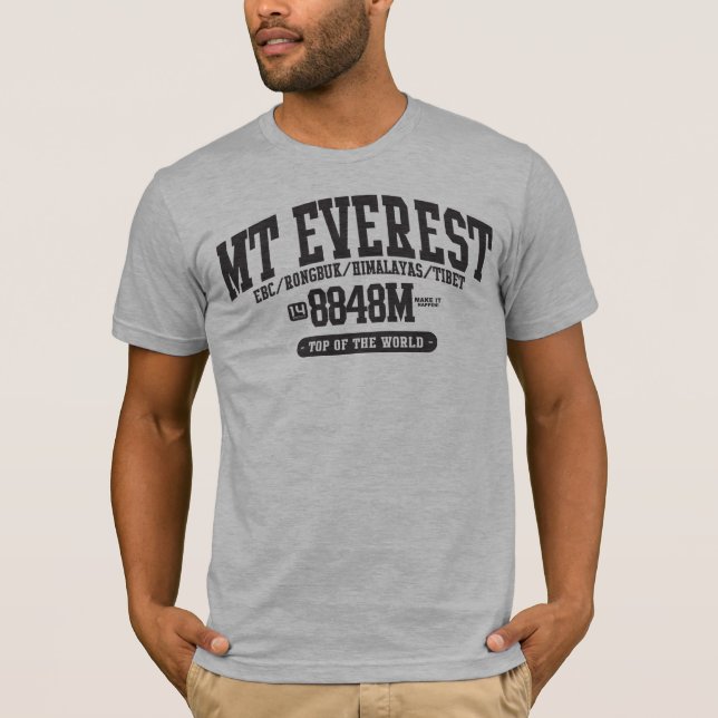 Camiseta Mt Everest (Anverso)