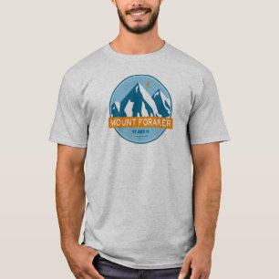Camiseta Mt. Foraker Alaska Stars Moon