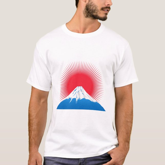Camiseta Mt. Fuji and the sun (Anverso)