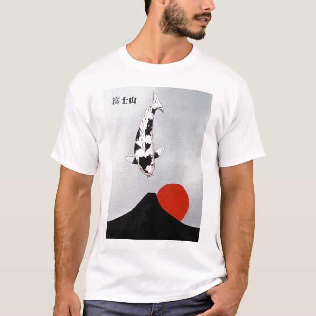 Camiseta Mt Fuji Sunset Utsuri Mono (Anverso)