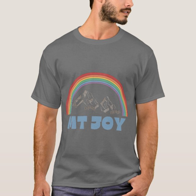 Camiseta mt joy divertido retro (Anverso)