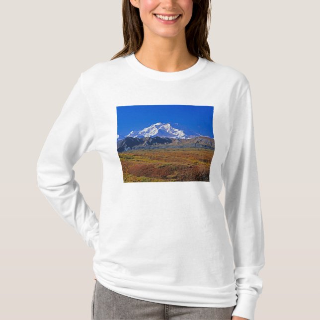 Camiseta Mt. Parque Nacional McKinley Denali , Alaska. (Anverso)
