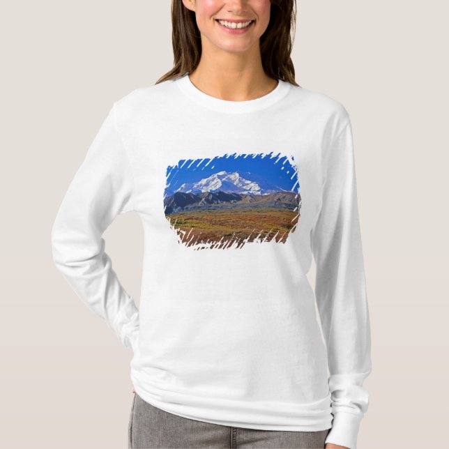 Camiseta Mt. Parque Nacional McKinley Denali , Alaska. (Anverso)