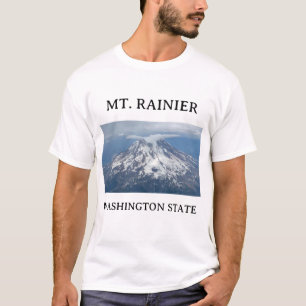Camiseta MT. Rainier Aerial Photo Stratus Cloud 2