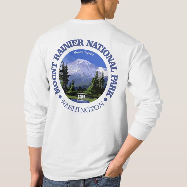 Camiseta Mt Rainier NP (Reverso)