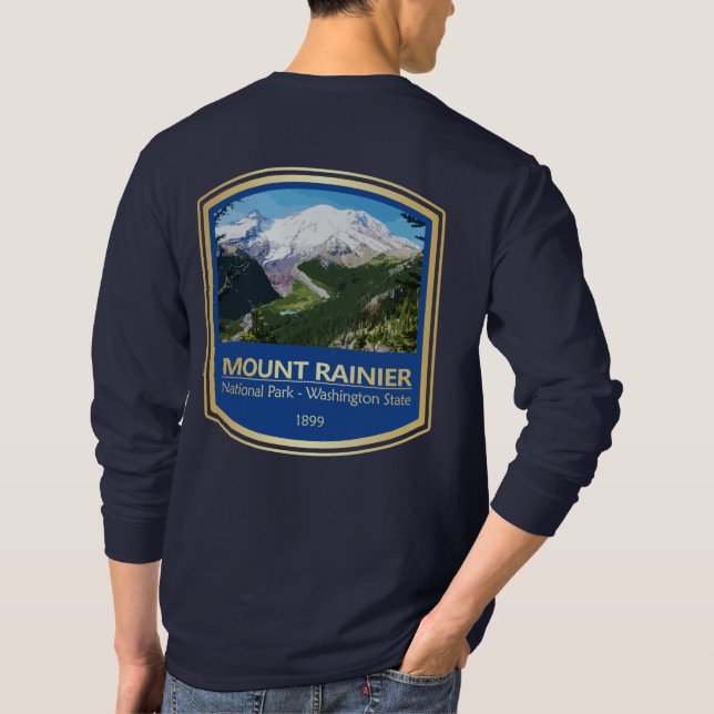 Camiseta Mt Rainier NP (PF1) (Reverso)