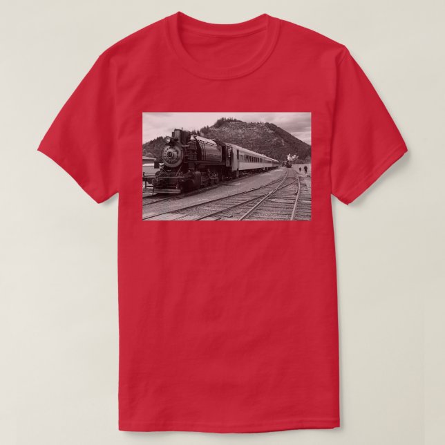 Camiseta Mt Rainier Scenic Railroad 17 y sus amigos (Diseño del anverso)