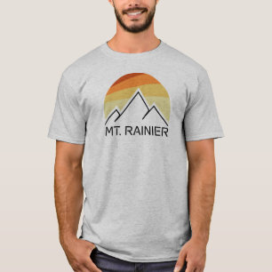 Camiseta Mt. Rainier Washington Retro
