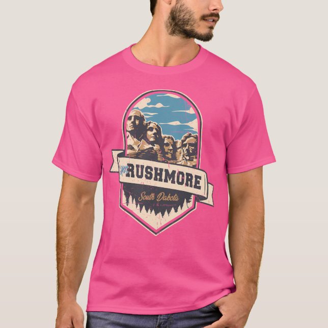 Camiseta Mt. Rushmore Dakota del Sur (Anverso)